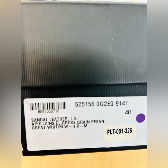 Gucci White Sylvie Slingback Heels Red Green Glitter - Picture 6 of 8